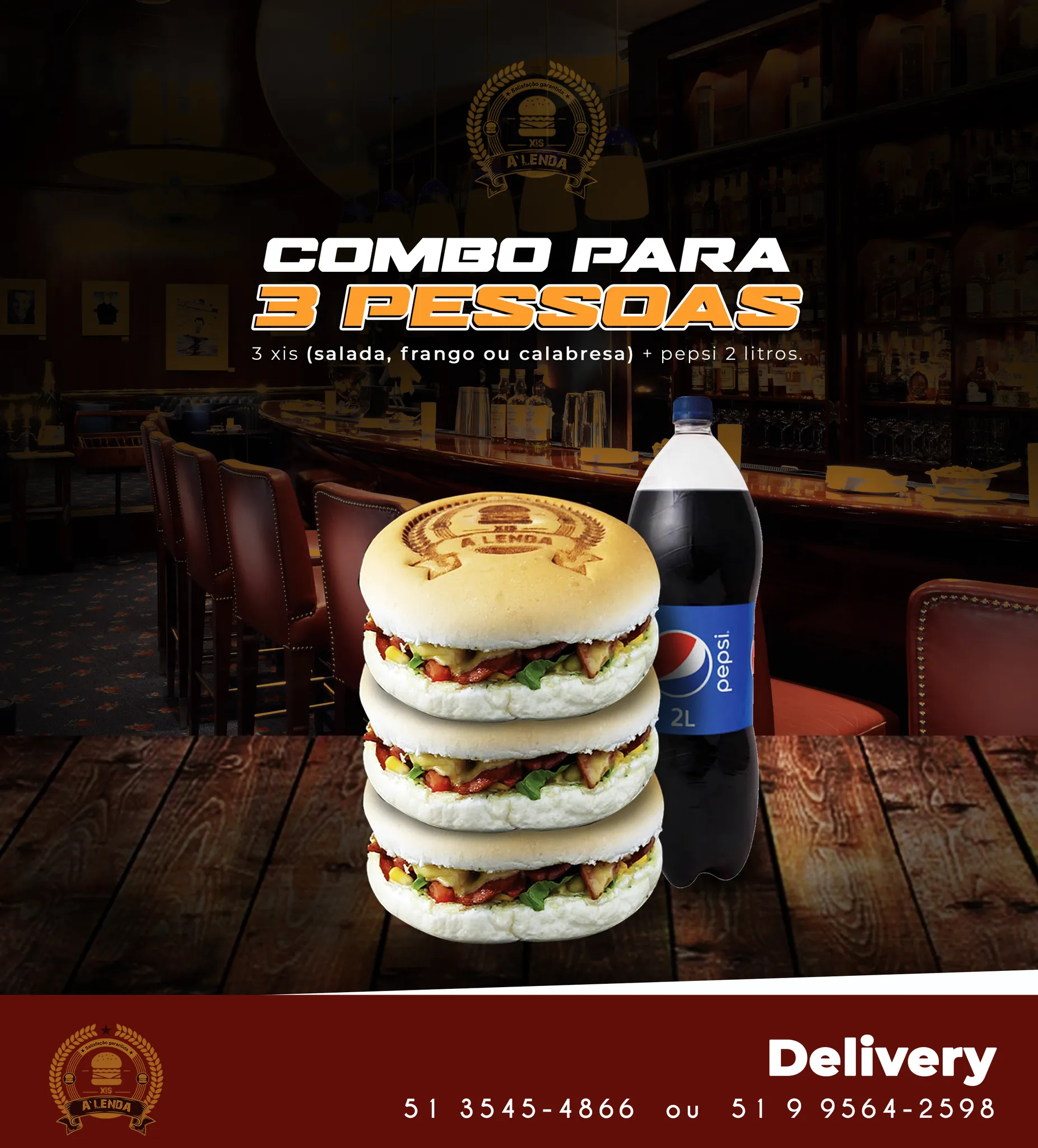 Xis A'lenda Cardápio - Delivery de Lanches em Igrejinha