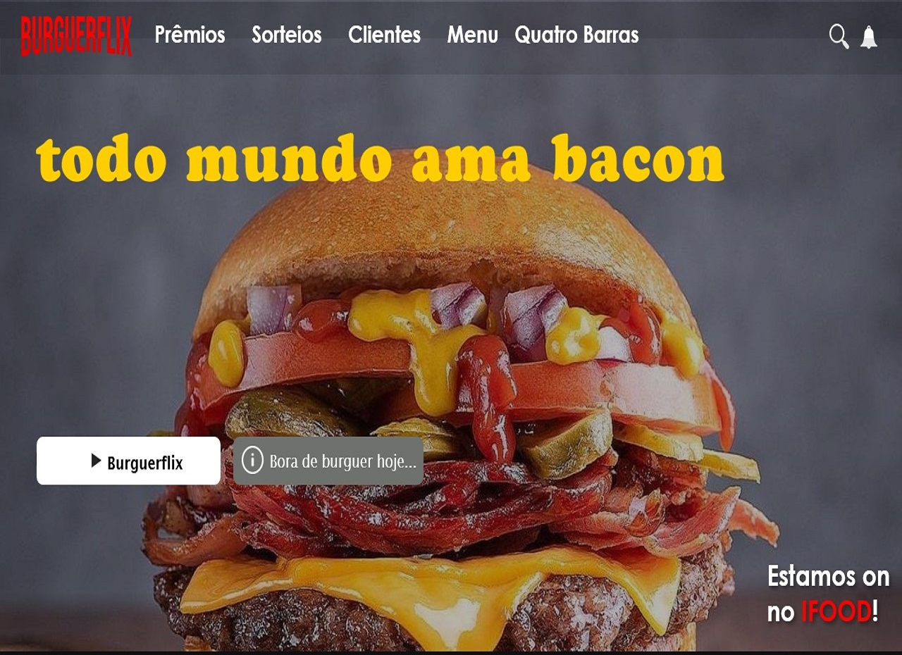 Burguerflix Cardápio - Delivery de Hamburguer em Quatro Barras