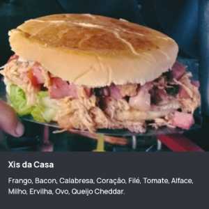 Xis Tudo Vitória Cardápio - Delivery de Lanches em Santa Maria