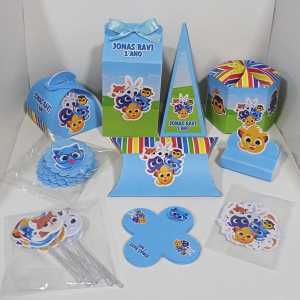 Caixa kit mini confeiteiro Léo Caminhão