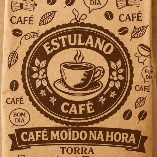 Torra média 250g do Café Estulano
