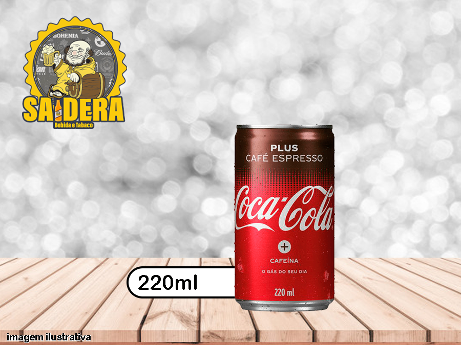 Coca-Cola Café Espresso Plus 220ml - 6 Unidades