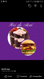 Rei do açaí lanches