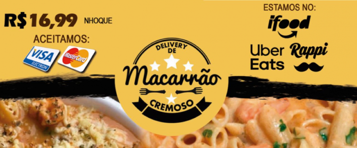 Macarrão cremoso