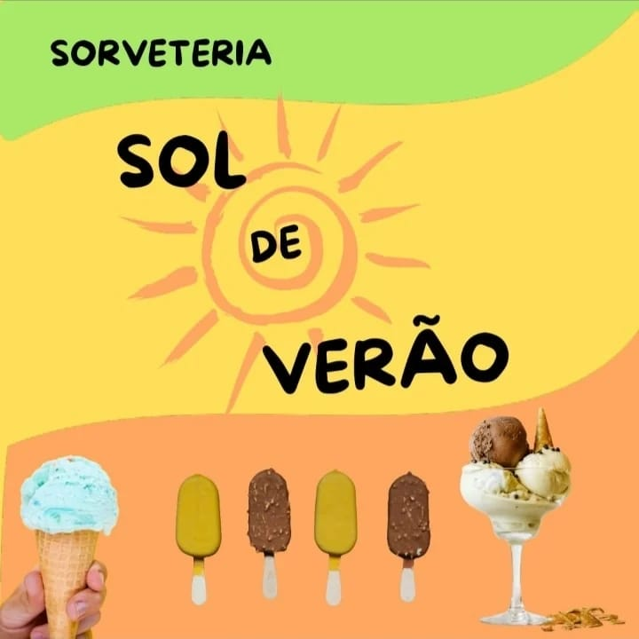 cardápio de sorveteria