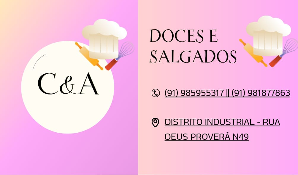 C&A salgados e doces