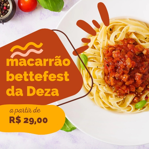 Macarrão Betterfest da Deza