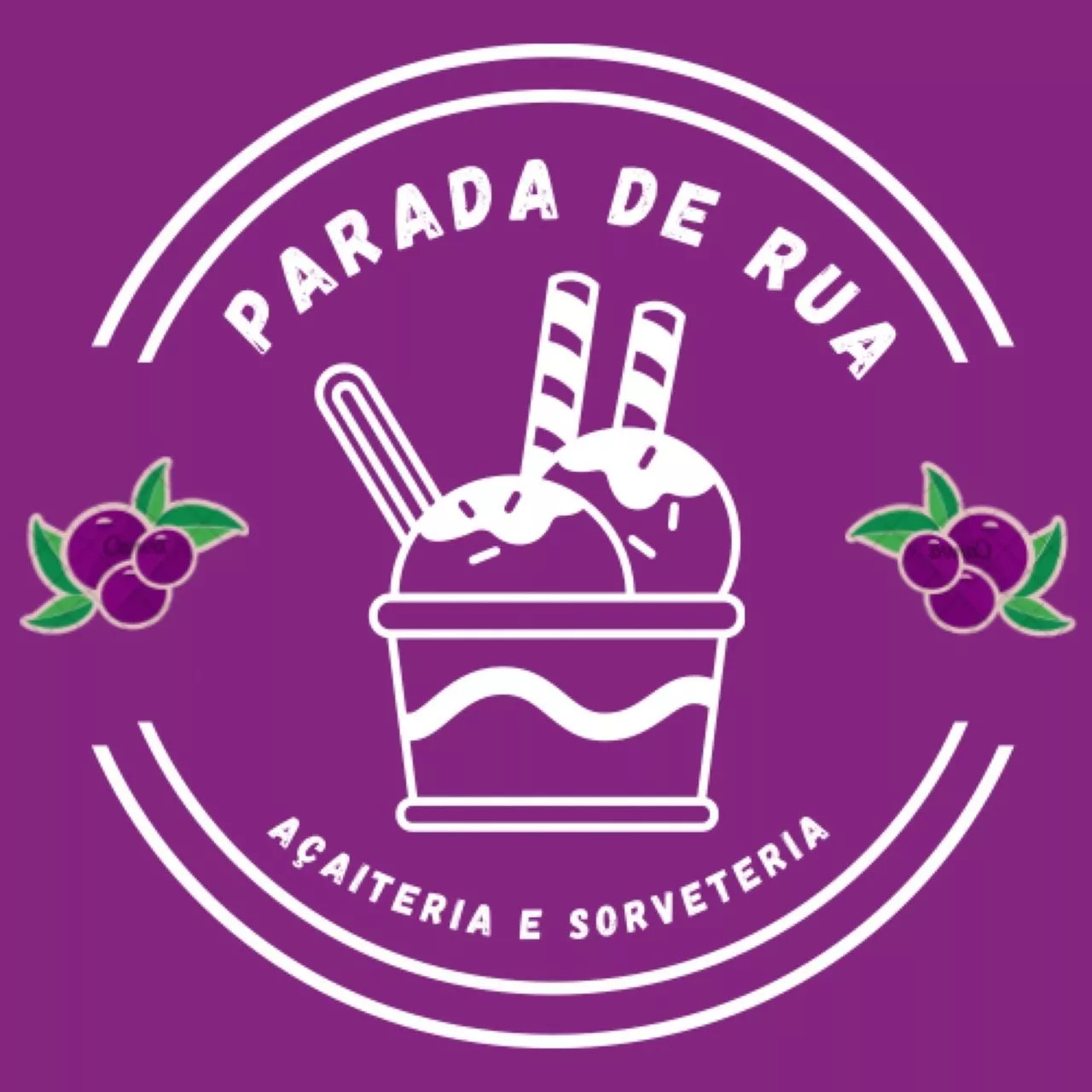 Parada de Rua Açaíteria e sorveteria