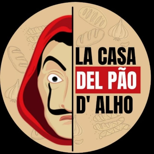 Lá casa de pão de alho