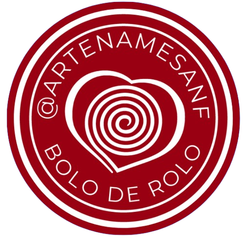 Arte na Mesa Bolo de Rolo