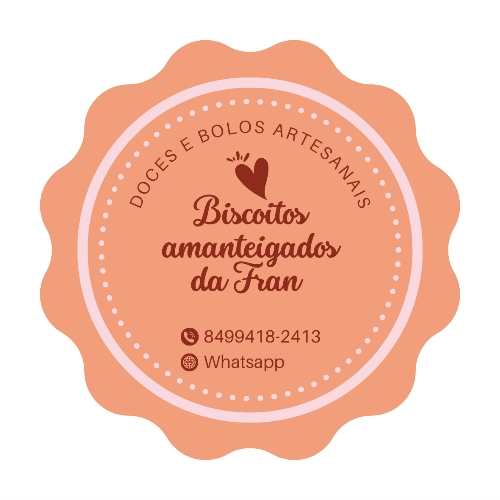 Biscoito amanteigados da Fran