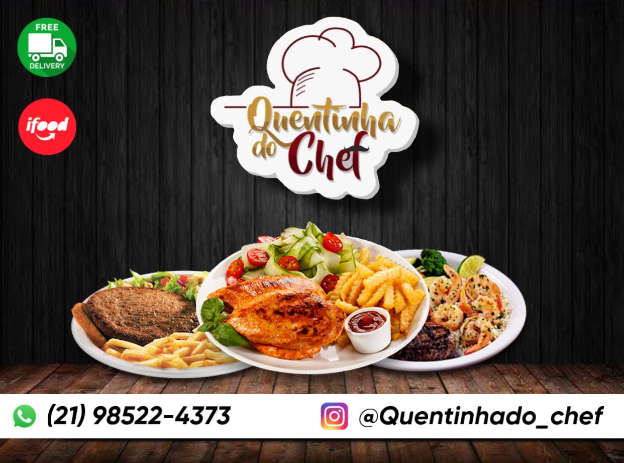 Quentinha do chef Vasconcellos