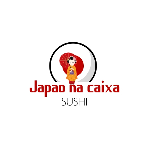 Japao na caixa sushi