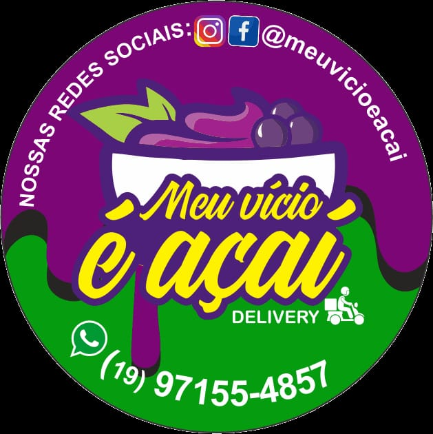 Meu vício é açaí