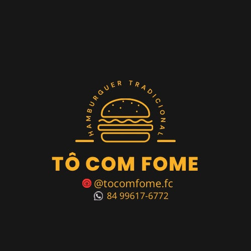 Tô com fome. Fc