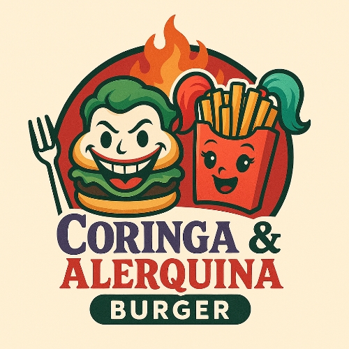 Coringa e Arlequina burguer
