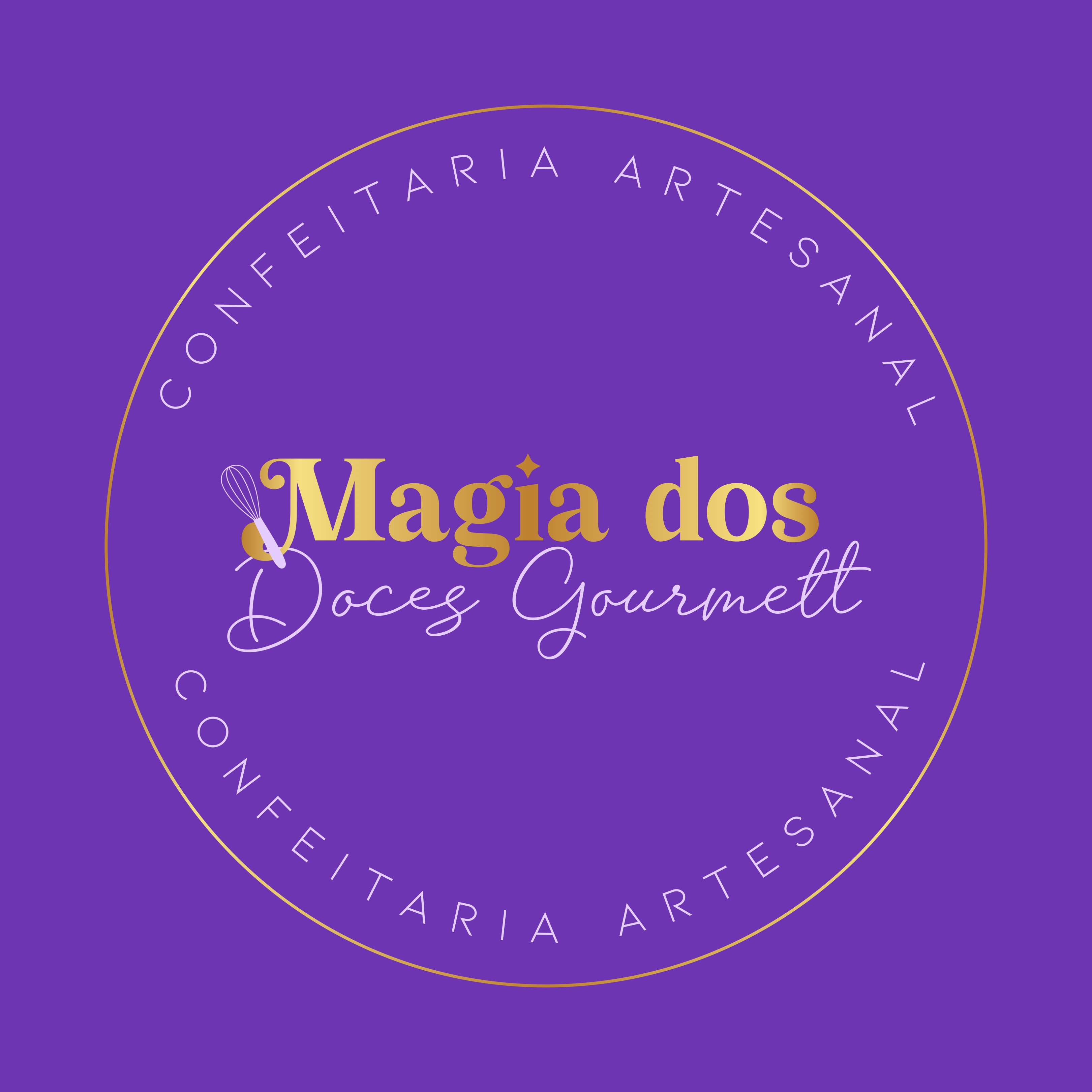 Magia dos doces gourmett