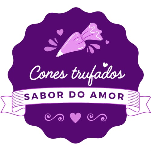 CONES TRUFADOS - Sabor do amor