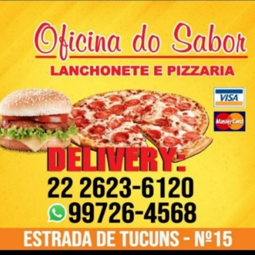 Oficina do sabor lanchonete e pizzaria