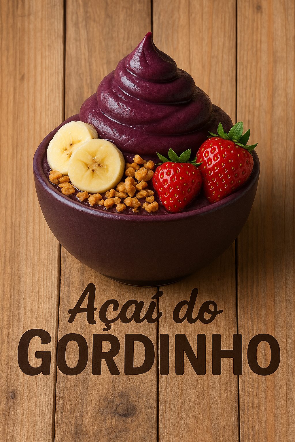 Açaí do gordinho.
