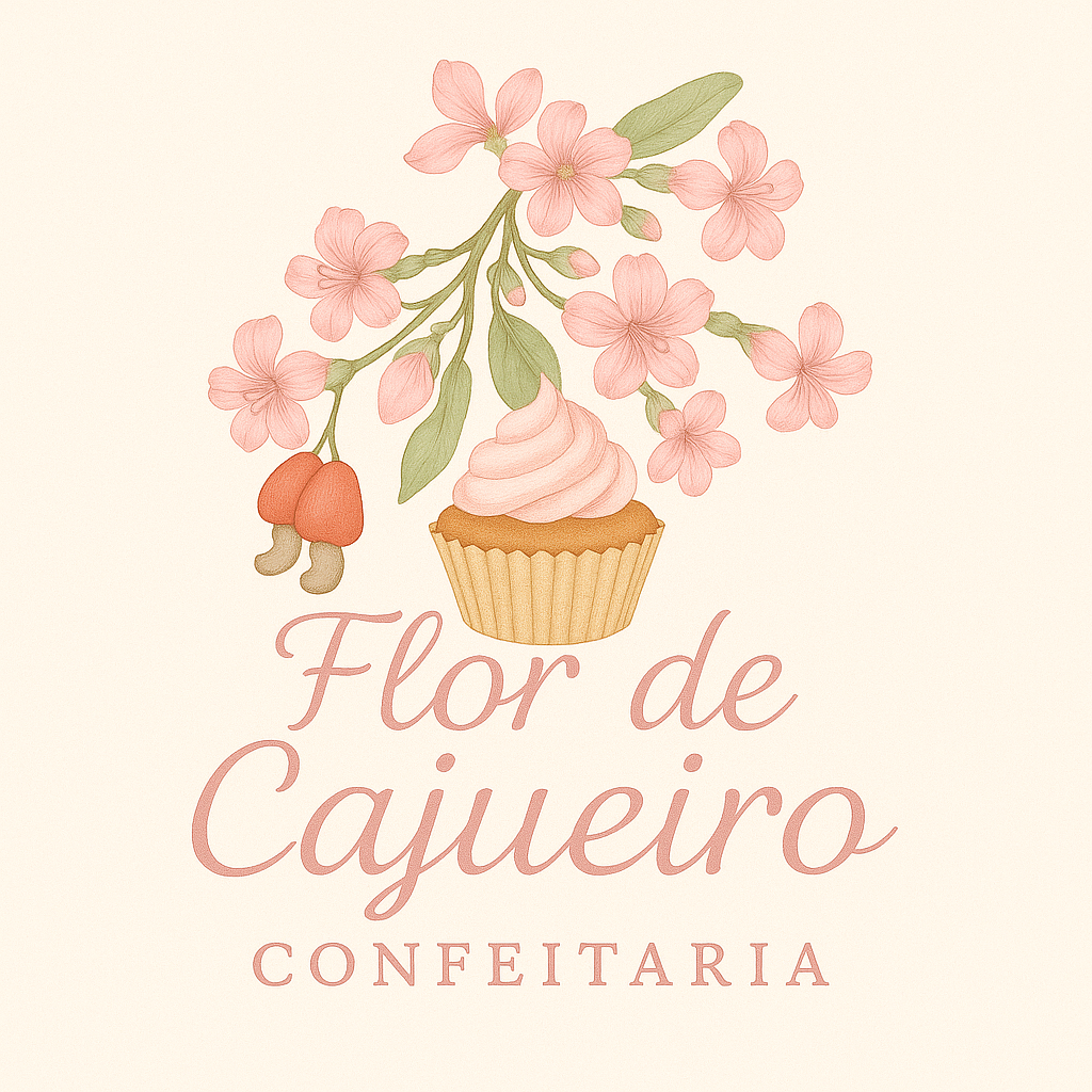 Flor de cajueiro confeitaria