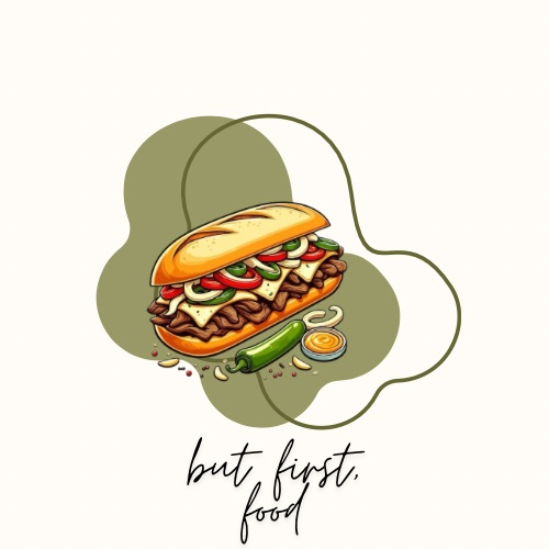 But first food
