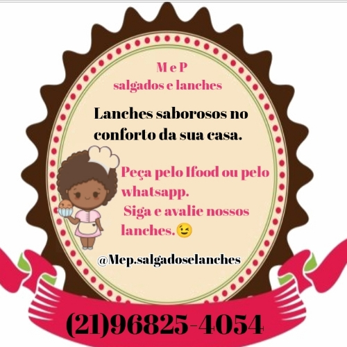 M e P salgados e lanches