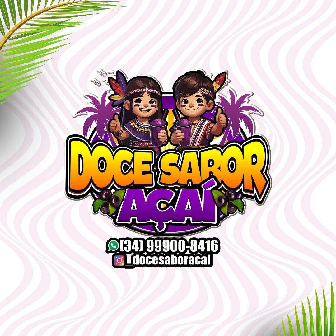Doce sabor açaí