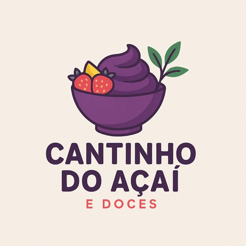 Cantinho do açaí e doces