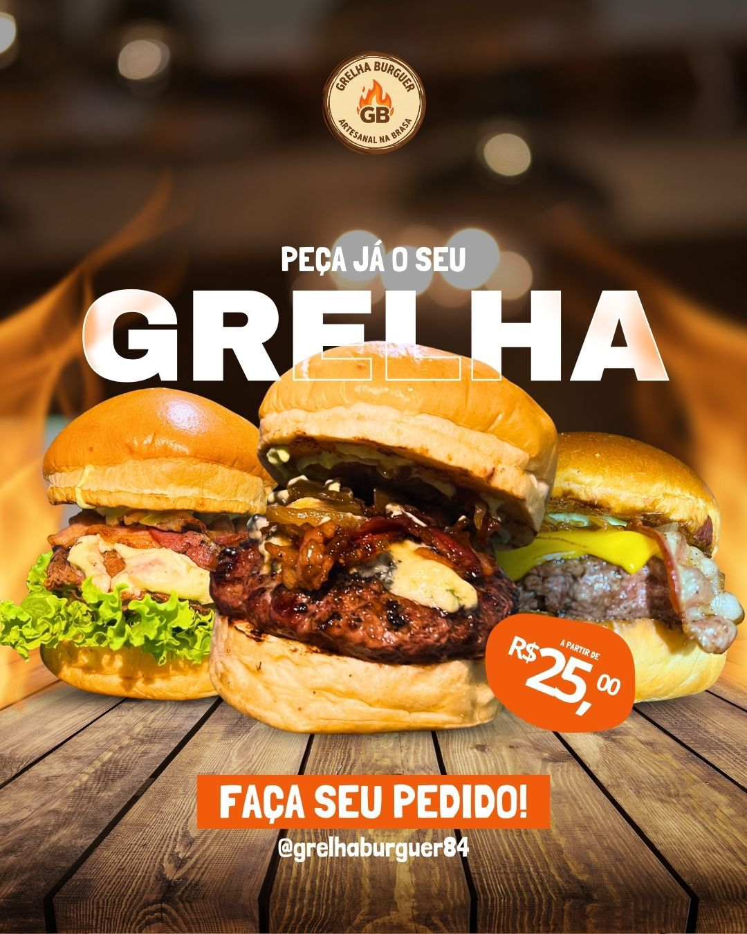 Grelha Burguer