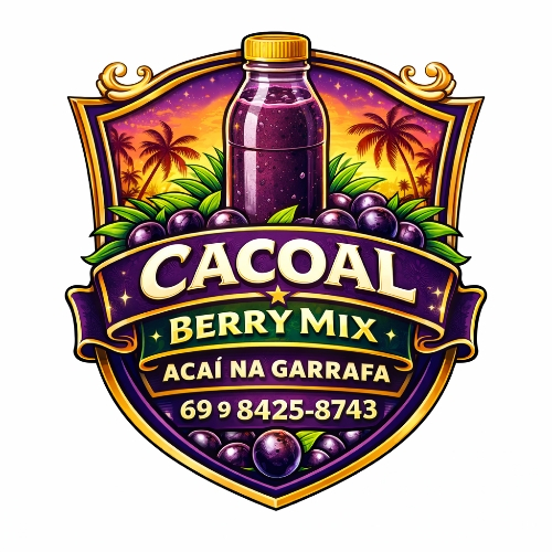 Cacoal Berry Mix - Açaí na Garrafa