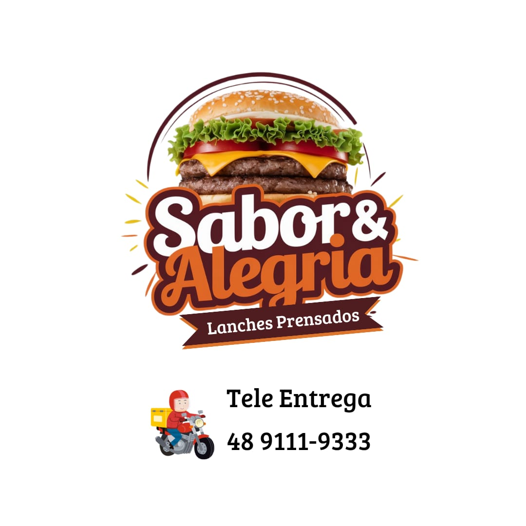 Sabor e alegria lanches prensados