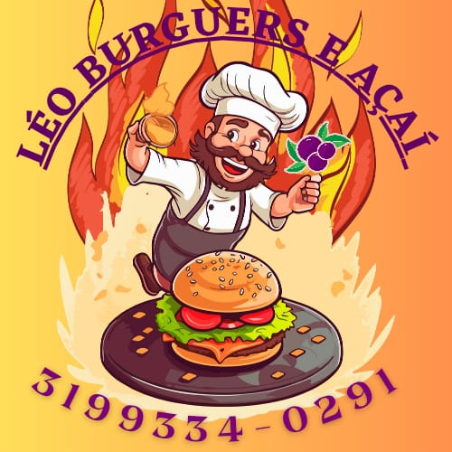 Léo Burguers e Açaí
