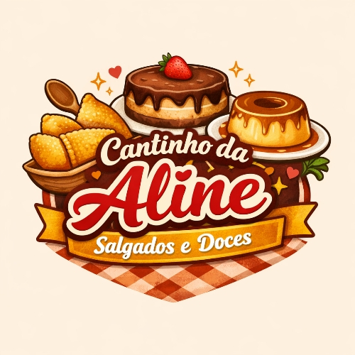 Cantinho da Aline - salgados  doces
