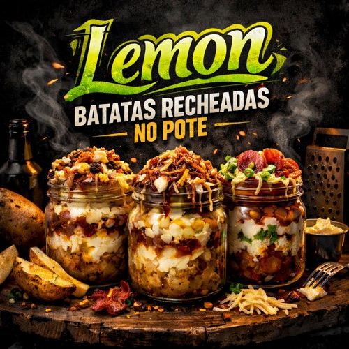 Lemon batatas recheadas