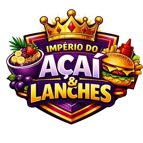 Império do açaí e lanches