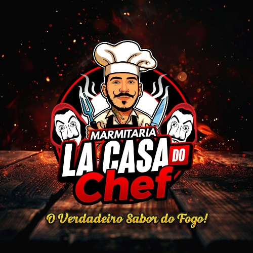 Lá casa do cheff