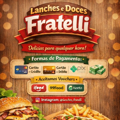 Lanches e Doces Fratelli
