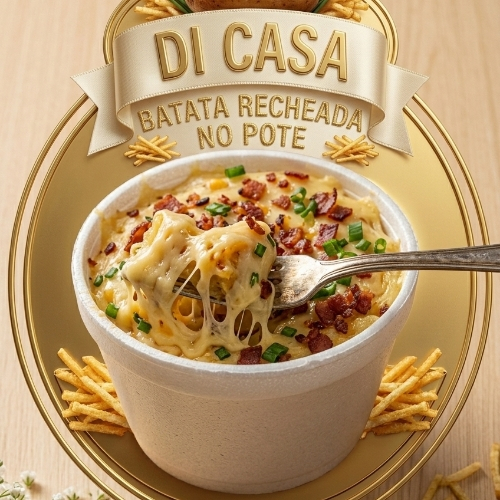 Di casa batata recheada artesanal