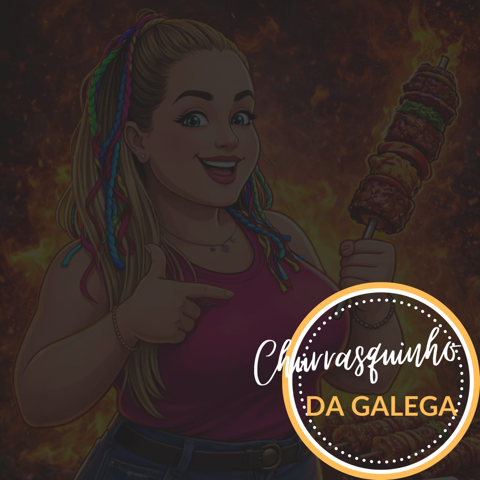 Churrasquinho da galega