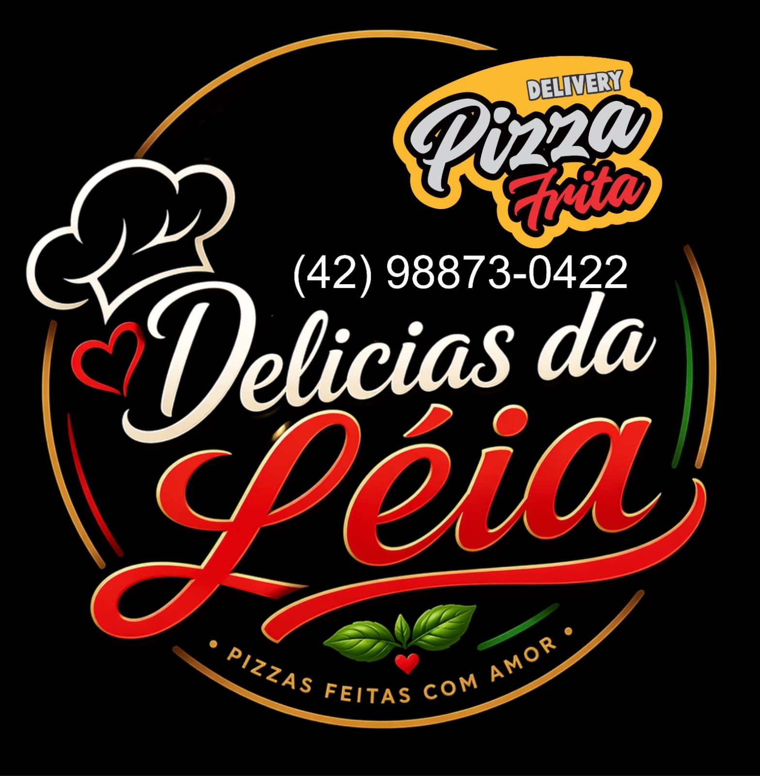 Pizza Frita - Delicias da Leia