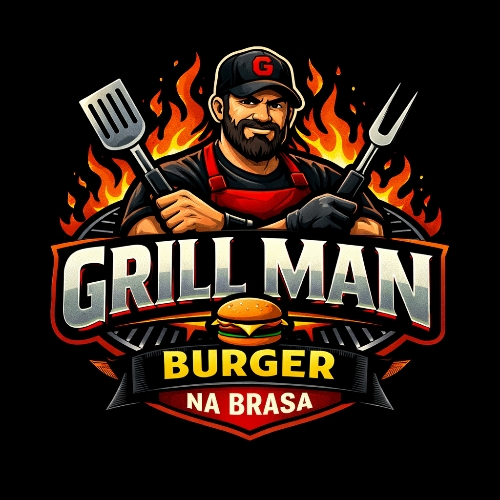 Grill Man Burger na Brasa