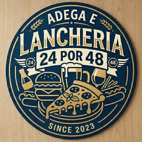 Adega e lancheria 24 por 48