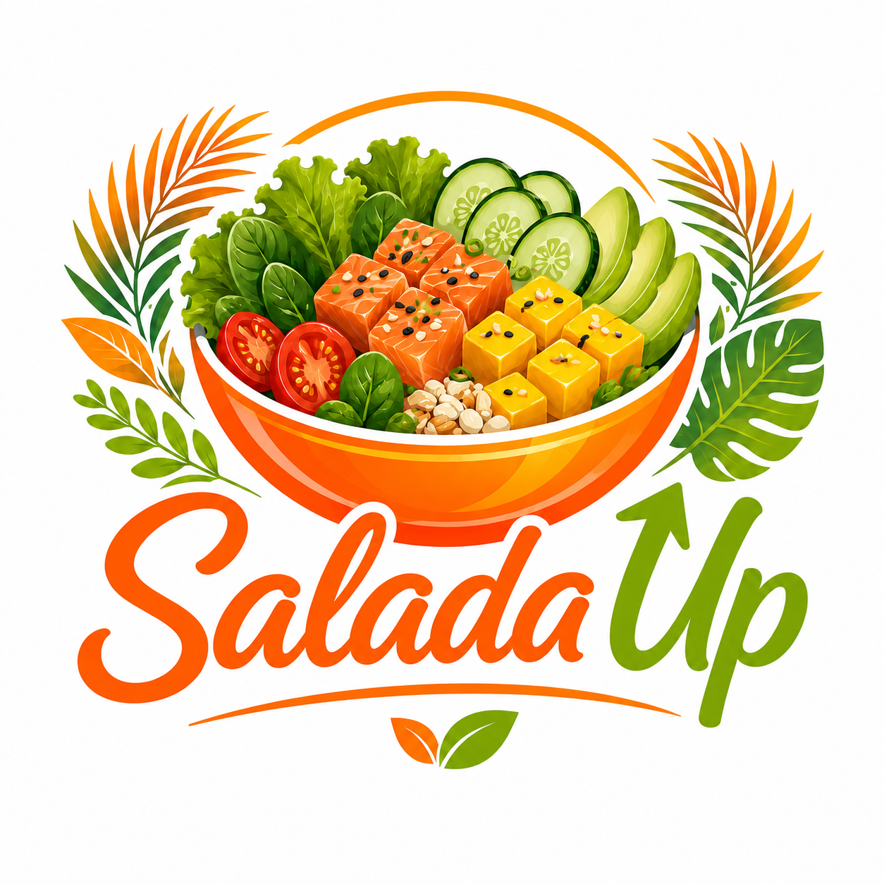 Salada Up + Tropical Poke