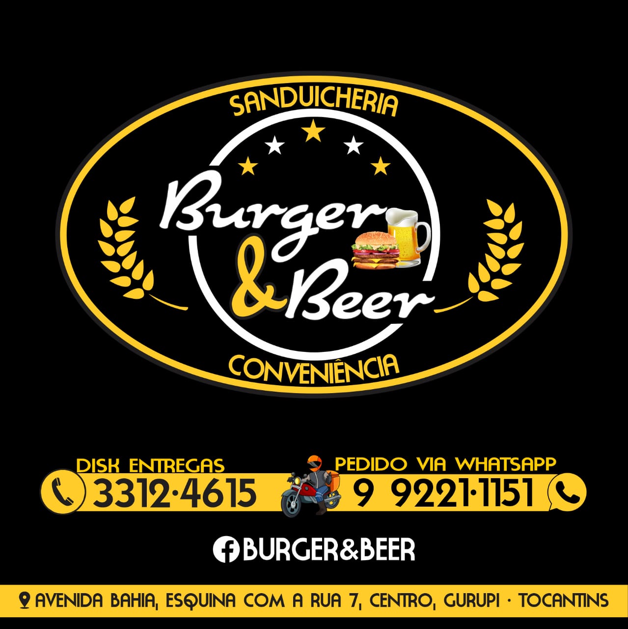 Burger e Beer Conveniência